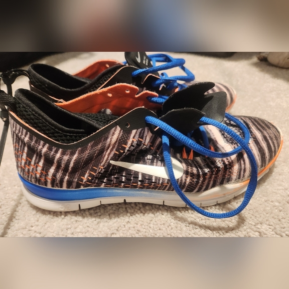 💥2/$25💥 NIKE Free 5.0 TR FIT 4 PRT Running Cross Trainers 629832-006 - Picture 4 of 9